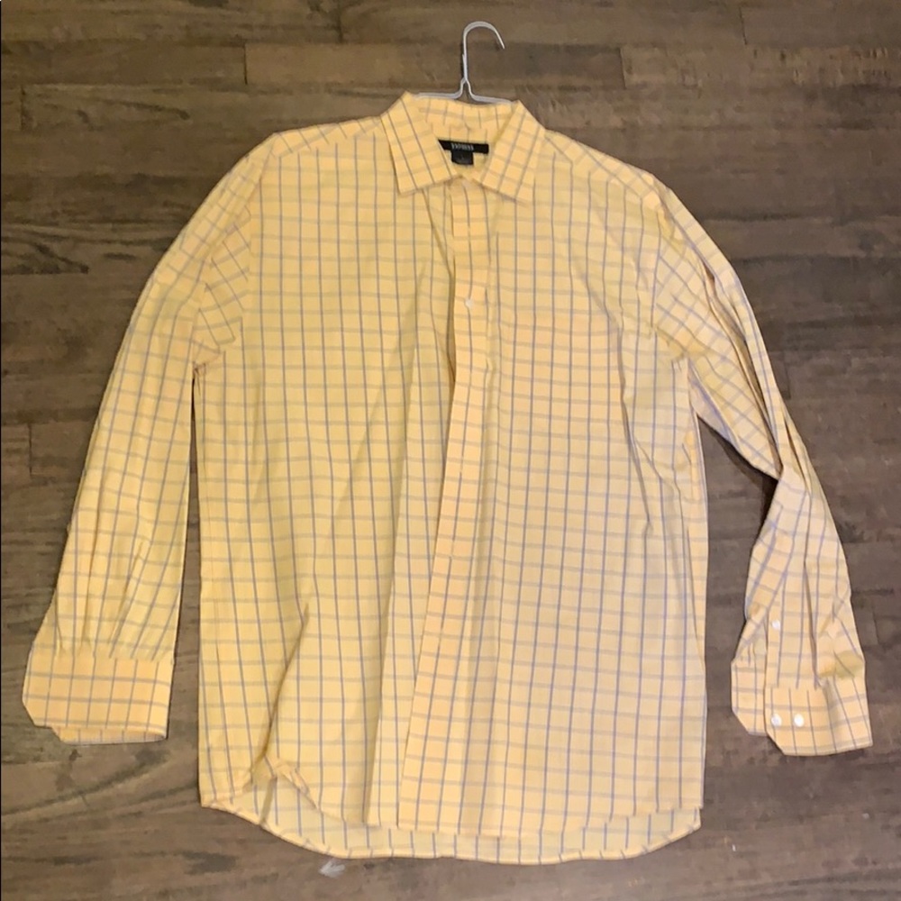 Express Mens Dress/Casual Shirt, Large